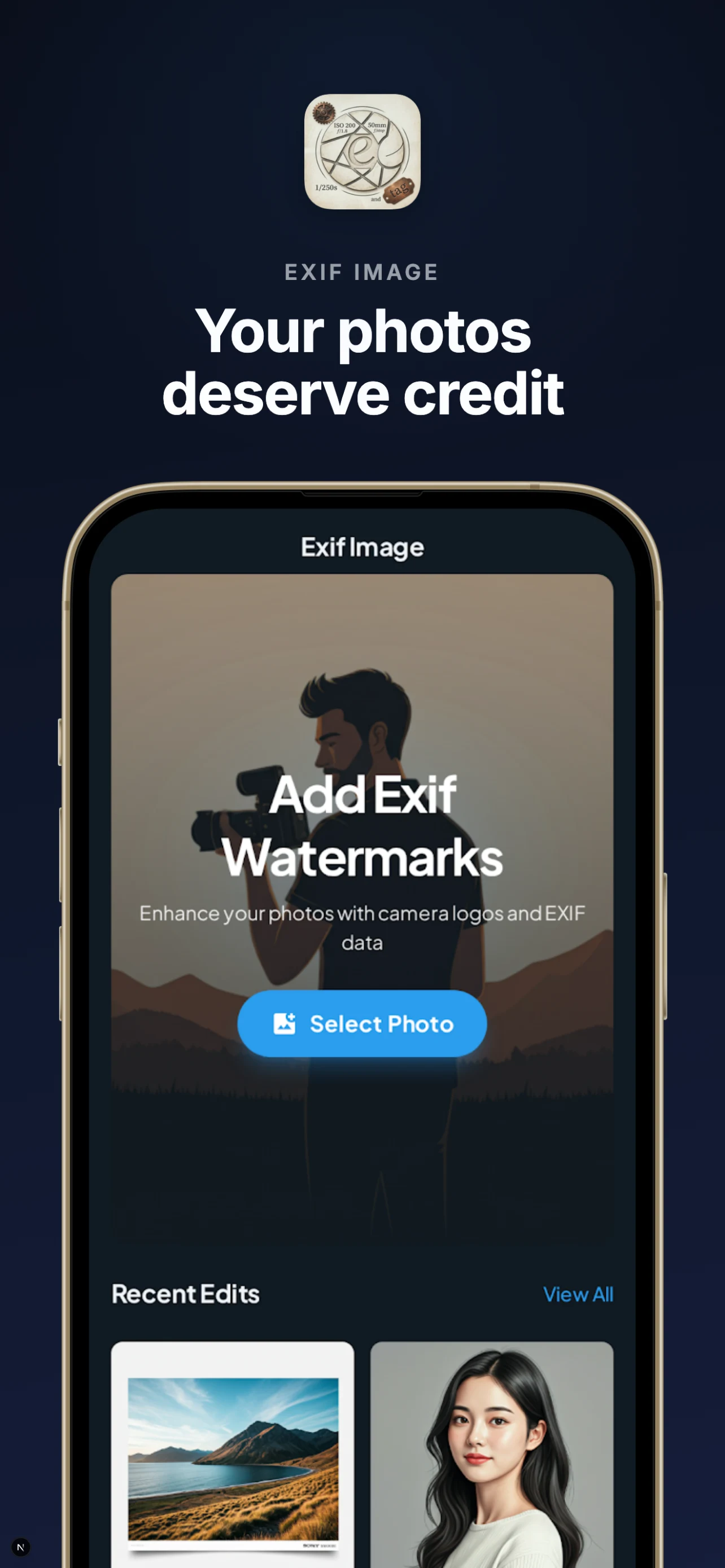 ShotStamp - EXIF Watermark screenshot